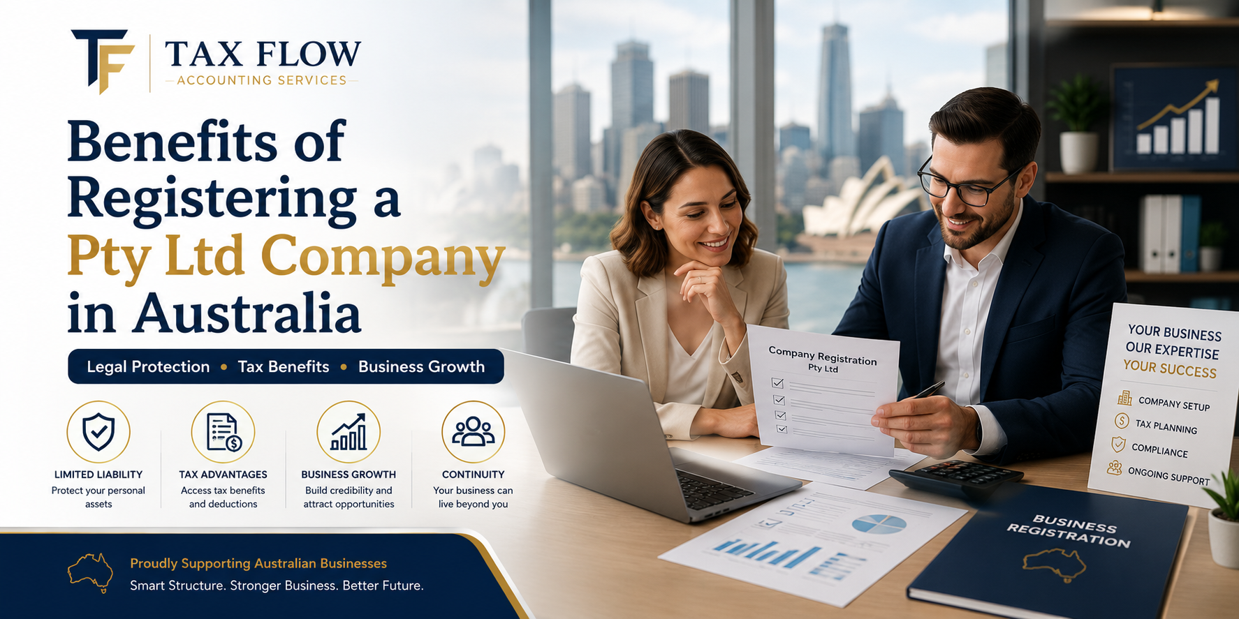 Benefits of registering a Pty Ltd company in Australia