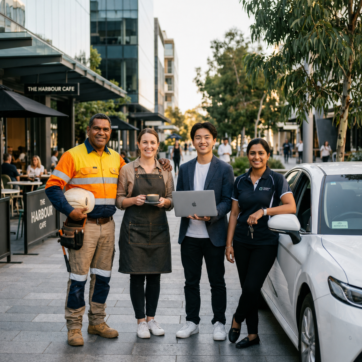 Diverse Australian clients — tradies, business owners, freelancers